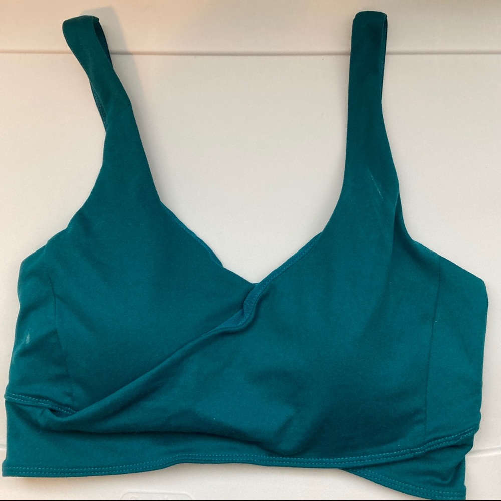 Studio by Capezio Dance Bra Top- Teal